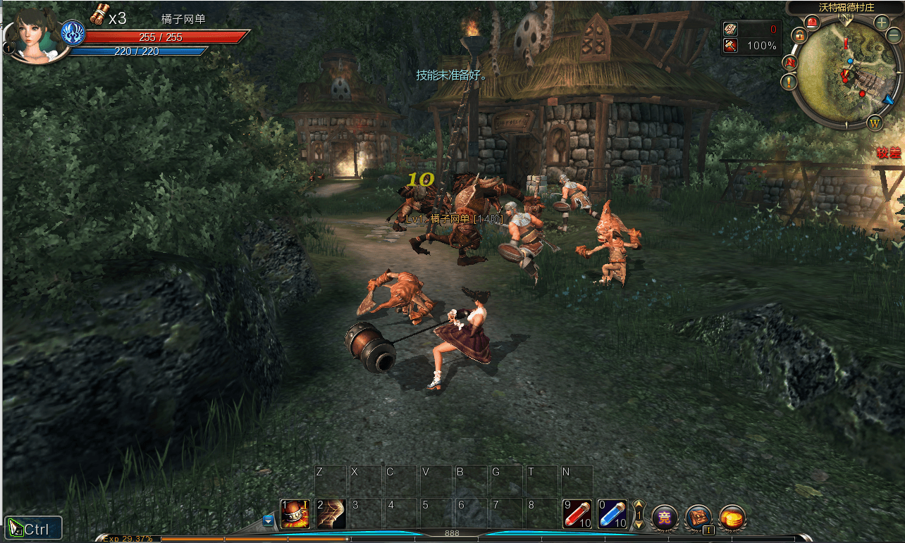 3D动作闯关MMORPG端游【第九大陆玲珑版5职业】最新整理Win系半手工服务端+网页注册+GM命令+PC客户端+详细搭建教程+视频教程